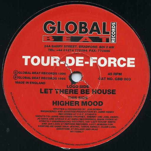 Tour De Force – Let There Be House (LP, Vinyl Record Album)