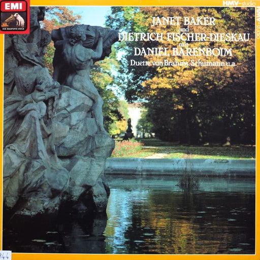 Janet Baker, Dietrich Fischer-Dieskau, Daniel Barenboim – Duette Von Brahms, Schumann u.a. (LP, Vinyl Record Album)