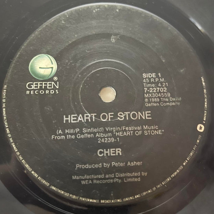 Cher – Heart Of Stone (VG+/VG+)