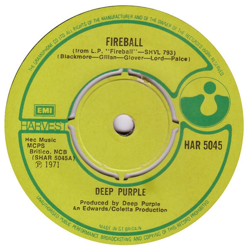 Deep Purple – Fireball (LP, Vinyl Record Album)