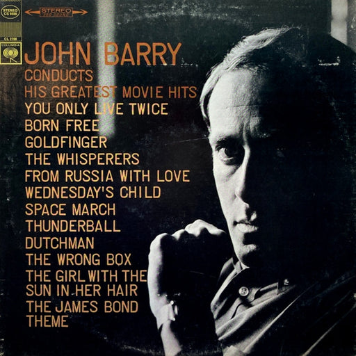 John Barry – John Barry Conducts His Greatest Movie Hits (LP, Vinyl Record Album)