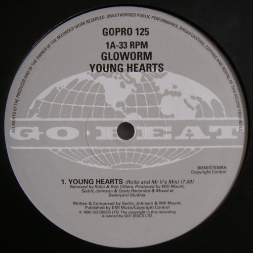Gloworm – Young Hearts (LP, Vinyl Record Album)