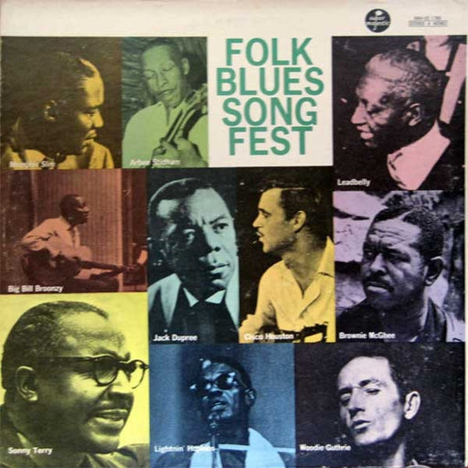 Various – Folk Blues Song Fest (LP, Vinyl Record Album)