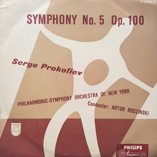 Sergei Prokofiev, Artur Rodzinski, The New York Philharmonic Orchestra – Symphony No. 5 Op. 100 (LP, Vinyl Record Album)