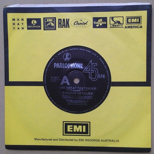 Freddie Mercury – The Great Pretender (LP, Vinyl Record Album)
