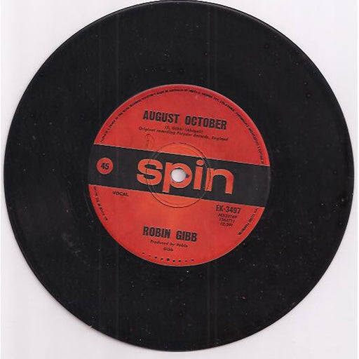 August October – Robin Gibb (LP, Vinyl Record Album)