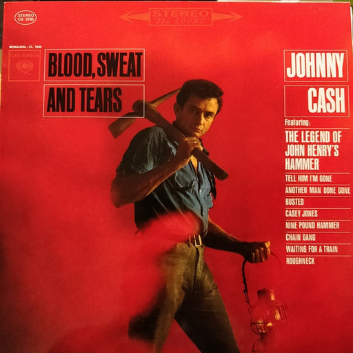 Johnny Cash – Blood, Sweat And Tears (LP, Vinyl Record Album)