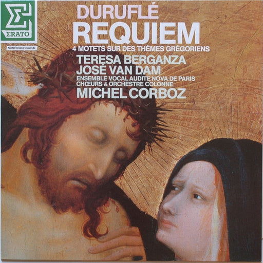 Maurice Duruflé, Teresa Berganza, José Van Dam, Ensemble Vocal Audite Nova De Paris, Chœur De L'Orchestre Colonne, Orchestre Colonne, Michel Corboz – Requiem / 4 Motets Sur Des Thèmes Grégoriens (LP, Vinyl Record Album)