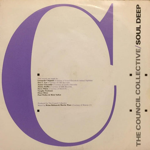 The Council Collective – Soul Deep (LP, Vinyl Record Album)