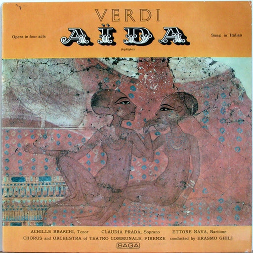 Giuseppe Verdi, Coro Del Teatro Comunale di Firenze, Orchestra Del Teatro Comunale Di Firenze – Aida (LP, Vinyl Record Album)