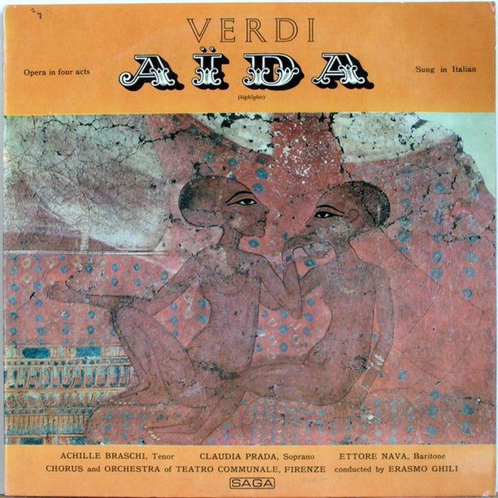 Giuseppe Verdi, Coro Del Teatro Comunale di Firenze, Orchestra Del Teatro Comunale Di Firenze – Aida (LP, Vinyl Record Album)