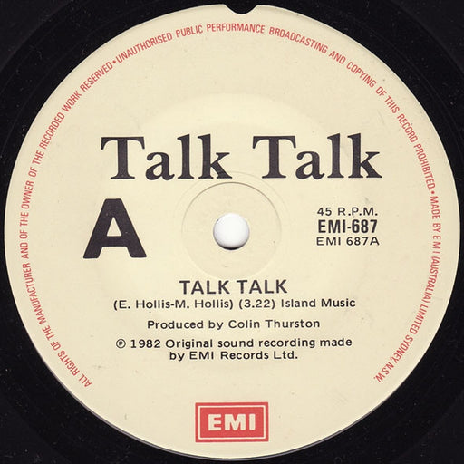 Talk Talk – Talk Talk (LP, Vinyl Record Album)