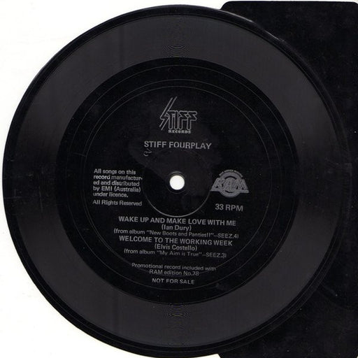 Various – Stiff Fourplay (LP, Vinyl Record Album)