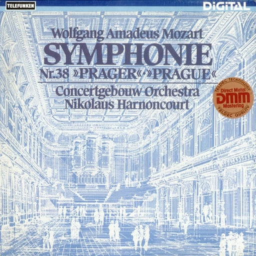 Wolfgang Amadeus Mozart, Concertgebouworkest, Nikolaus Harnoncourt – Symphonie No. 38 »Prager« = »Prague« (LP, Vinyl Record Album)