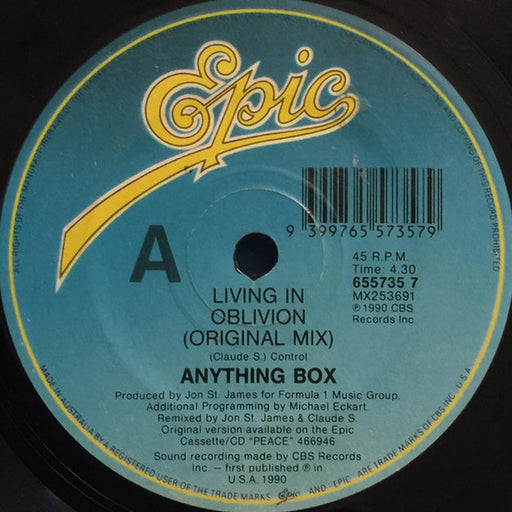 Living In Oblivion – Anything Box (LP, Vinyl Record Album)