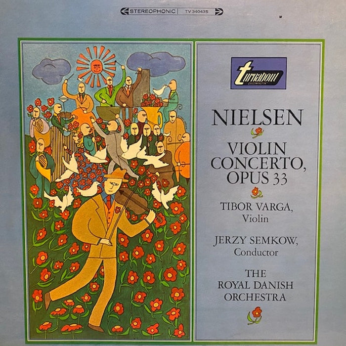 Carl Nielsen, Tibor Varga, Jerzy Semkow, Det Kongelige Kapel – Violin Concerto, Opus 33 (LP, Vinyl Record Album)