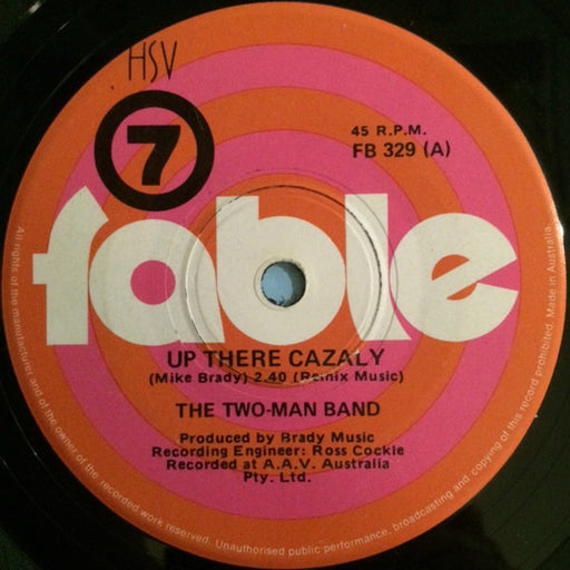 The Two-Man Band – Up There Cazaly (LP, Vinyl Record Album)