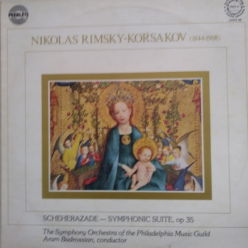 The Symphony Orchestra of the Philadelphia Music Guild, Aram Badrossian – Schehrazade - Symphonic Suite, op 35 (LP, Vinyl Record Album)