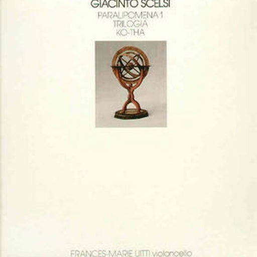 Giacinto Scelsi – Paralipomena 1 - Trilogia - Ko-Tha (LP, Vinyl Record Album)