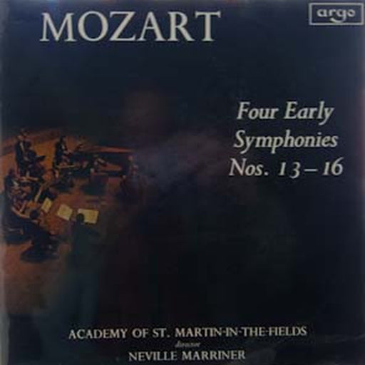 Wolfgang Amadeus Mozart, The Academy Of St. Martin-in-the-Fields, Sir Neville Marriner – Four Early Symphonies Nos. 13 - 16 (LP, Vinyl Record Album)