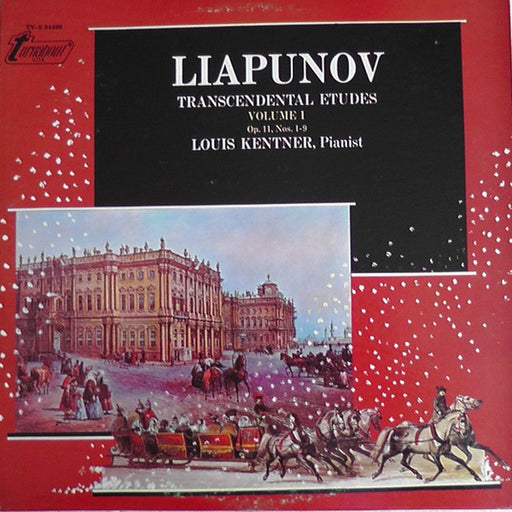 Sergei Lyapunov, Louis Kentner – Transcendental Etudes, Volume I (Op. 11, Nos. 1-9) (LP, Vinyl Record Album)
