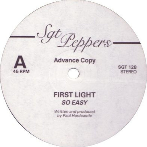 First Light – So Easy (LP, Vinyl Record Album)