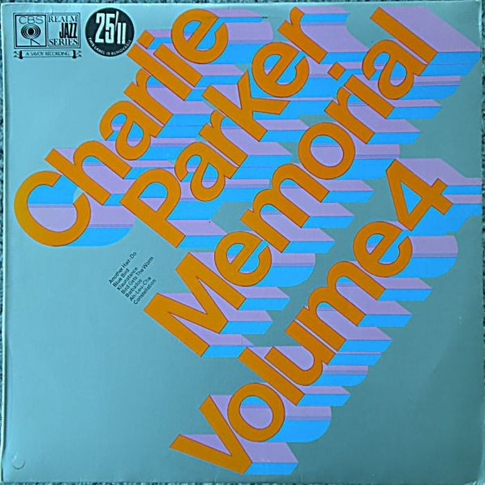 Charlie Parker – Charlie Parker Memorial Volume 4 (LP, Vinyl Record Album)
