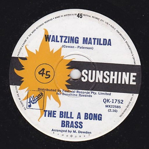 The Bill A Bong Brass – Waltzing Matilda / Tie Me Kangaroo Down Sport (LP, Vinyl Record Album)