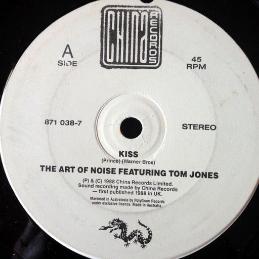 The Art Of Noise, Tom Jones – Kiss (LP, Vinyl Record Album)