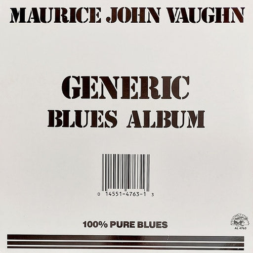 Maurice John Vaughn – Generic Blues Album (LP, Vinyl Record Album)