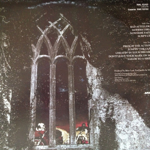 Meat Loaf – Bad Attitude (LP, Vinyl Record Album)