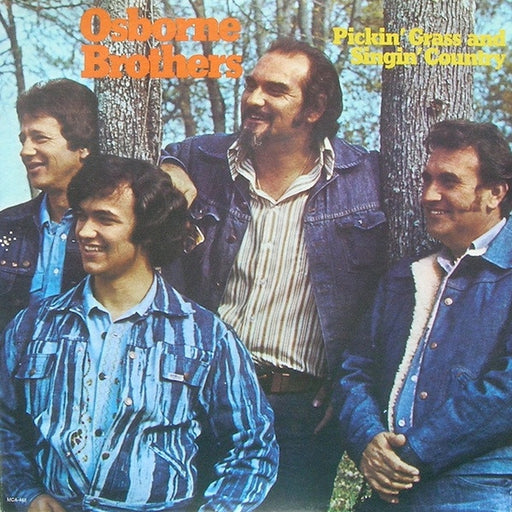 The Osborne Brothers – Pickin' Grass And Singin' Country (LP, Vinyl Record Album)
