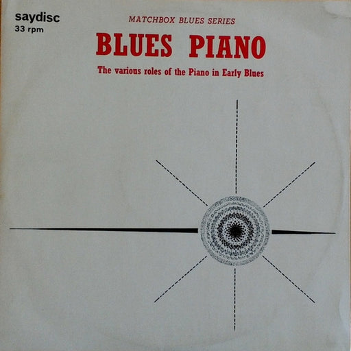 Various – Blues Piano - The Various Roles Of The Piano In Early Blues (LP, Vinyl Record Album)