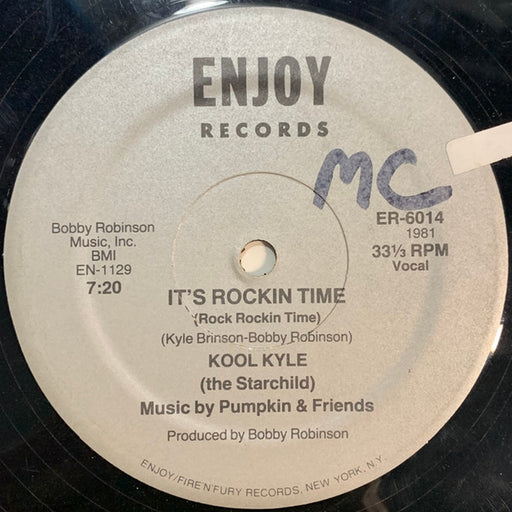 Kool Kyle The Starchild – It's Rockin Time (Rock Rockin Time) (LP, Vinyl Record Album)