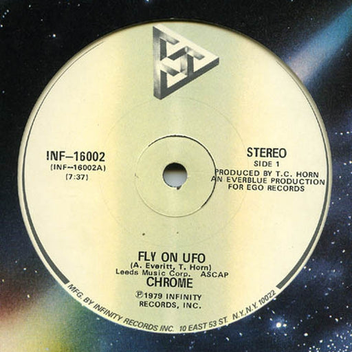 Chrome – Fly On UFO (LP, Vinyl Record Album)