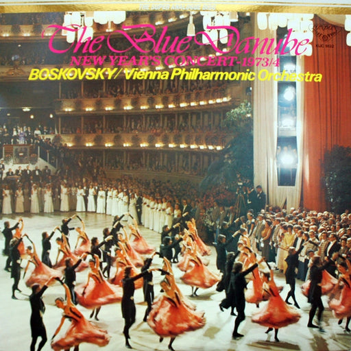 Willi Boskovsky, Wiener Philharmoniker – The Blue Danube – New Year's Concert 1973/4 (LP, Vinyl Record Album)