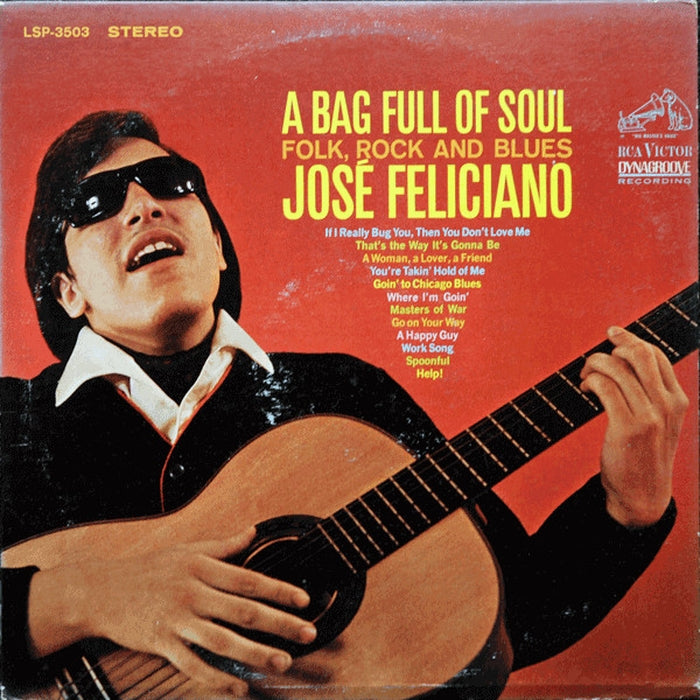 José Feliciano – A Bag Full Of Soul (LP, Vinyl Record Album)