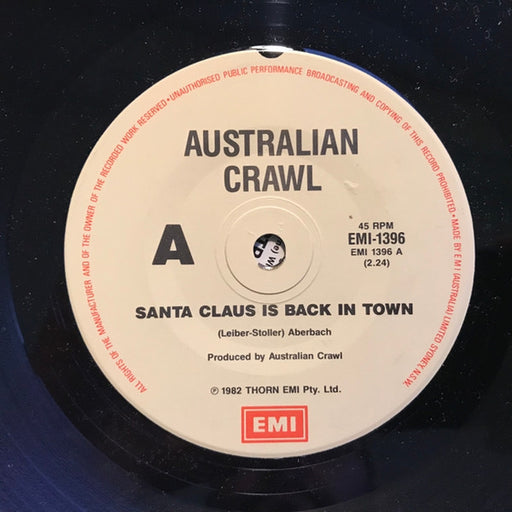Australian Crawl – Santa Claus Is Back In Town (LP, Vinyl Record Album)