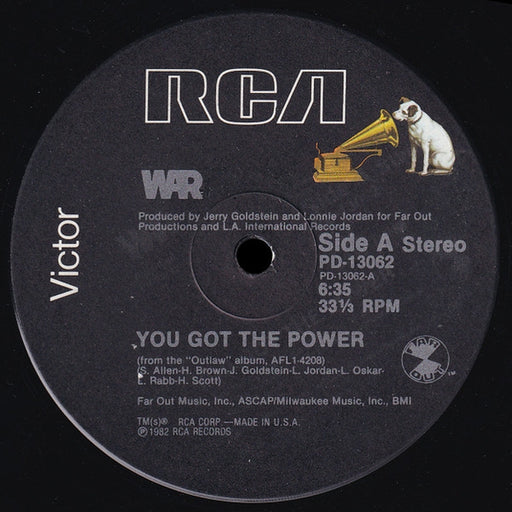 War – You Got The Power (LP, Vinyl Record Album)