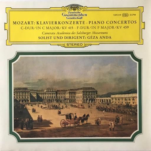 Wolfgang Amadeus Mozart, Camerata Academica Salzburg, Géza Anda – Klavierkonzerte (C-Dur / KV 415 • F-Dur / KV 459) (LP, Vinyl Record Album)