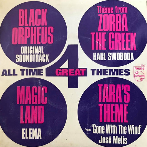 Various – 4 All-Time Great Themes (LP, Vinyl Record Album)