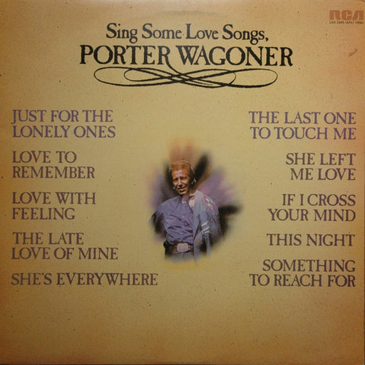 Porter Wagoner – Sing Some Love Songs, Porter Wagoner (LP, Vinyl Record Album)