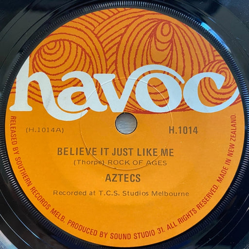 Billy Thorpe And The Aztecs – Believe It Just Like Me (LP, Vinyl Record Album)