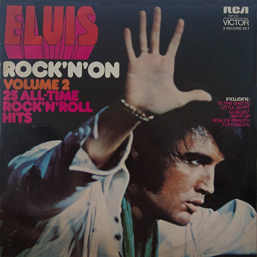Elvis Presley – Rock 'N' On Volume 2 25 All-Time Rock 'N' Roll Hits (LP, Vinyl Record Album)