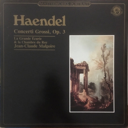 Georg Friedrich Händel, La Grande Ecurie Et La Chambre Du Roy, Jean-Claude Malgoire – Concerti Grossi, Op 3 (LP, Vinyl Record Album)