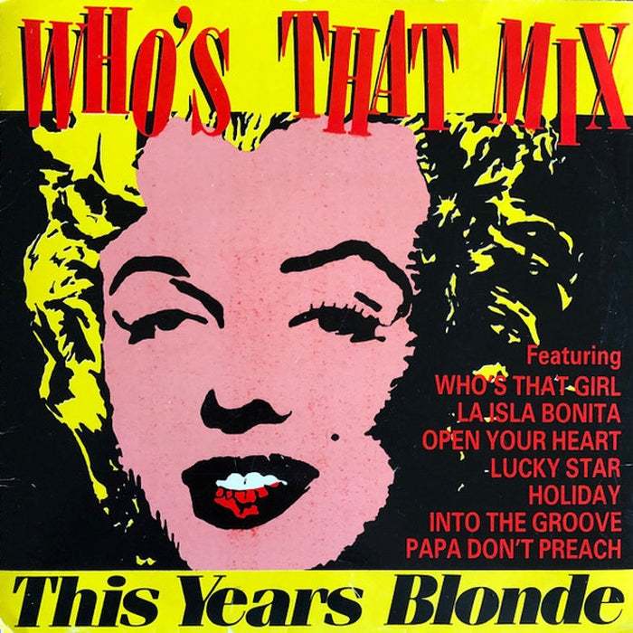 This Year's Blonde – Who's That Mix (LP, Vinyl Record Album)