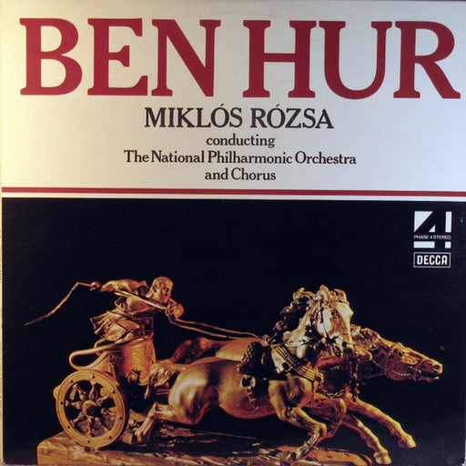 Miklós Rózsa, National Philharmonic Orchestra, National Philharmonic Chorus – Ben Hur (LP, Vinyl Record Album)