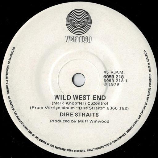 Dire Straits – Wild West End (LP, Vinyl Record Album)
