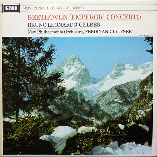 Ludwig Van Beethoven, Bruno Leonardo Gelber, New Philharmonia Orchestra, Ferdinand Leitner – 'Emperor' Concerto (LP, Vinyl Record Album)