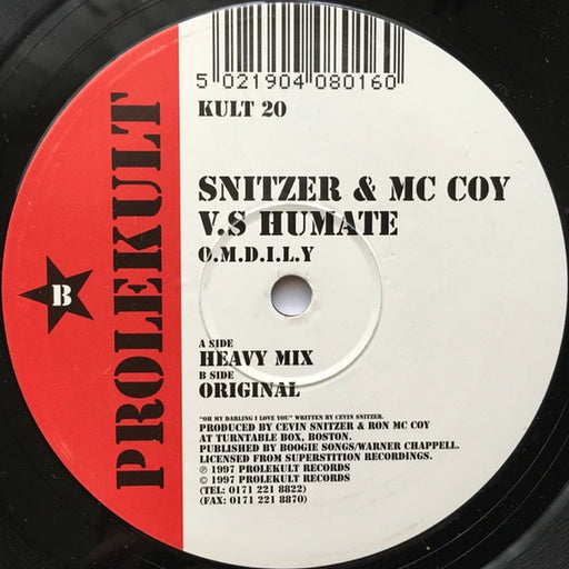 Snitzer & McCoy, Humate – O.M.D.I.L.Y (LP, Vinyl Record Album)